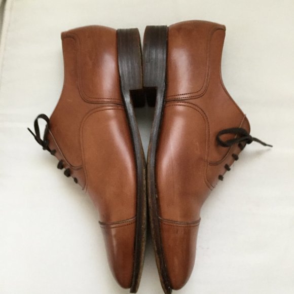 Alfred Sargent Holkham Cognac Premier Collection Cap Toe Oxford Size 9 UK/9.5 US main image 10